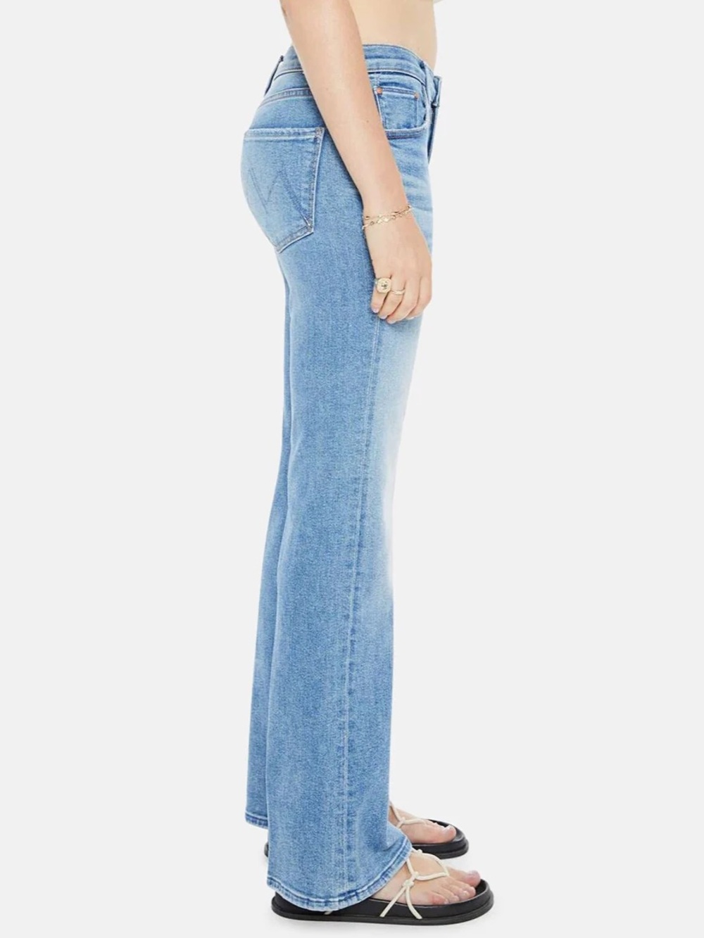 MOTHER BOOKIE SNEAK EYE OF THE TIGER BLUE JEANS - Picture 10 of 11